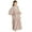 Khaki, variant on IBTOM CASTLE Kids Girls Muslim Abaya Dress Long Sleeve Chiffon Islamic Kaftan Robe Open Front Cardigan Prayer Dress with Hijab 11-12 Years Brown