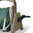 Suncast Hose Handler 100 Foot Portable Tote or Wall Mountable Garden
