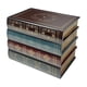 thumbnail image 2 of Organizador de libros falsos de madera estilo vintage | Joyero multicolor con forma de libro y decoración de escritorio | Estantería de oficina de 20 x 16 x 14 cm para decoración de biblioteca en, 2 of 7