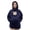 Navy, variant on Pet Pouch Hoodie, Women Oversized Sweatshirts with Large Pocket Fleece Kangaroo Pouch Hoodie Hooded Pet Carrier Pullover