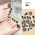 thumbnail image 1 of Fiudx Uñas con Brillantina, Parches para Uñas Postizas de Aplicación Rápida, Tabletas de Manicura de Larga Duración, Diseño de Uñas Fácil de Retirar, Uso Corto Plazo, Hipoalergénico, Tendencia de Mod, 1 of 2