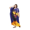 thumbnail image 2 of Oussum Women's Plus Size Kaftans Dresses Polyester Printed Long Caftan Maxi Online, 2 of 8