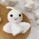 thumbnail image 1 of Finished Knitting Sunny Day Doll Pendant Bag Keychain Crochet Wool Handmade Products For Daughter Gift White Smile Face Dolls, 1 of 5