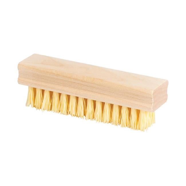 DQB 1825082 4.75 in. Wood Scrub Brush, Beige