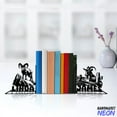 thumbnail image 4 of Handmadetneonsign Goat Metal Bookends, Goat Farm Name Bookend, Goat Lover Gift Table Bookshelf Decor 80278, 4 of 4