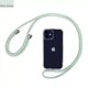 thumbnail image 3 of Crossbody Necklace Cord Lanyard Transparent Hard Case For iPhone 14 13 12 11 Pro Max XS XR X 8 7 Plus 15 Clear Soft Cover, 3 of 5