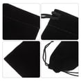 thumbnail image 3 of Bolsa de almacenamiento de paja para cubiertos, bolsas con cordón para vajilla, cortador, cuchara, tenedor, soportes para palillos, 12 Uds., 3 of 6