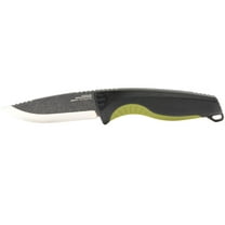 SOG Knives Aegis FX Fixed Blade Green Black Rubber Stainless Knife