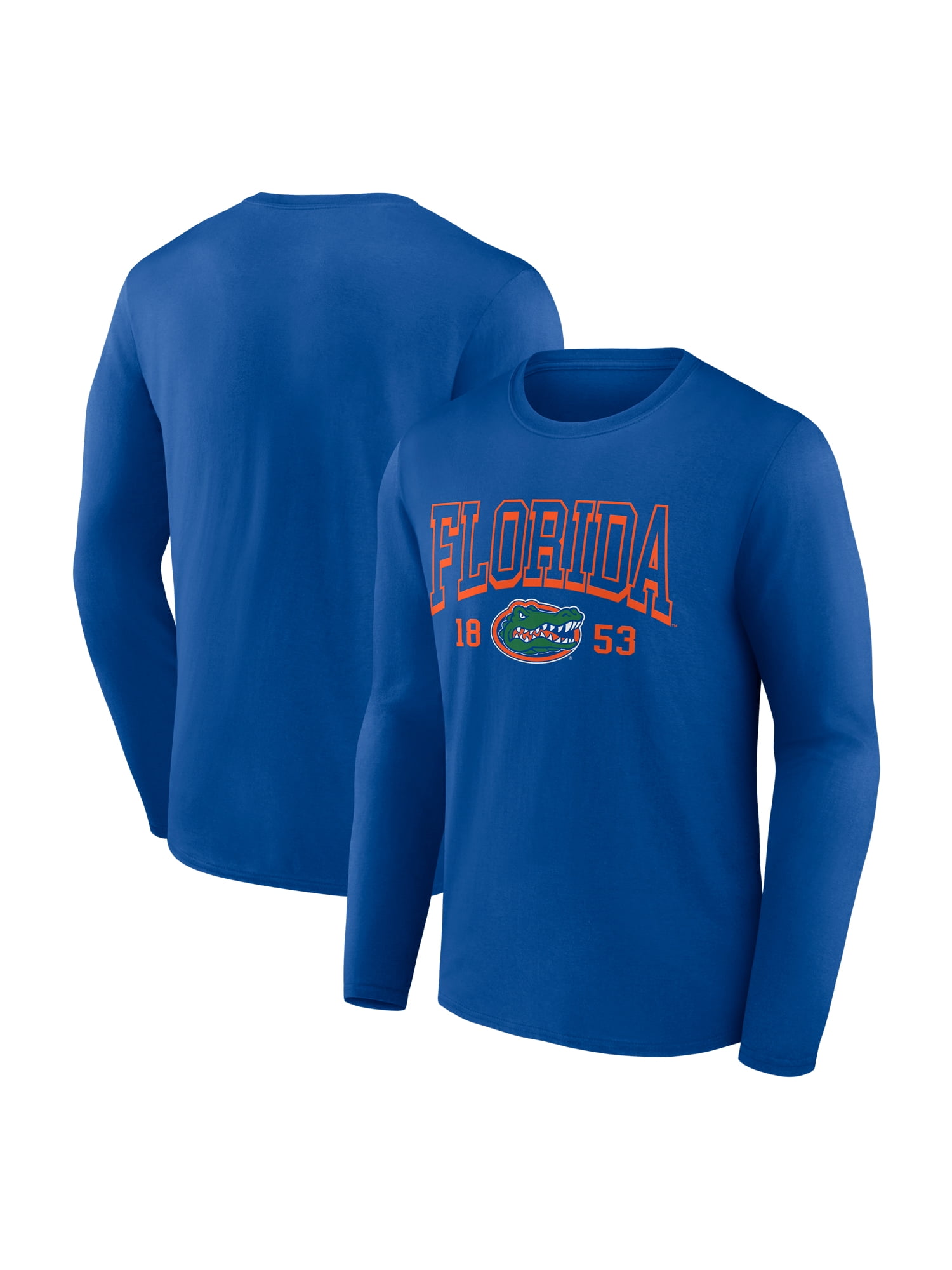 NCAA Florida Gators Men's Cotton Blue Long Sleeve T-Shirt