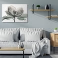 thumbnail image 2 of Stupell Industries White Magnolia Flower White Green Silhouette Canvas Wall Art by Albert Koetsier, 2 of 6