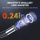 [Second Hand] ANCEL AN301 6.2mm Articulating Endoscope Camera+4 PCS Car Wax Cleaning Cloths