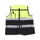 thumbnail image 3 of Chaleco de seguridad frontal con cremallera y tiras reflectantes,Chaleco de trabajo reflectante Chaleco de seguridad reflectante múltiple Chaleco de trabajo reflectante Funcionalidad inteligente, 3 of 8