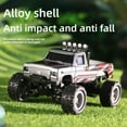thumbnail image 6 of Mini RC Truck with Trailer USB Rechargeable 2.4Ghz Remote Control Car with Adjustable Speed and Steering for Indoor and Outdoor Play, 6 of 7