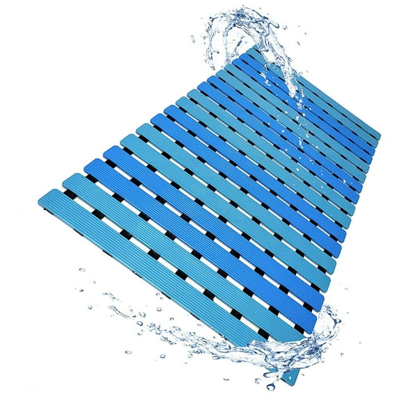 Alfombrilla de bañera LuxurYou, antideslizante, con ventosas de doble capa