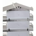 thumbnail image 4 of Birds Choice Medium Watersedge 3-Level, 6-Suite Purple Martin Bird House, White/Grey, 4 of 11