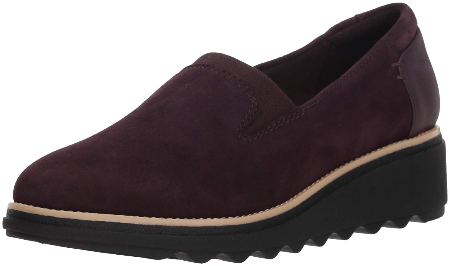 Sharon Dolly Loafer, Aubergine Suede, 9 