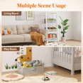 thumbnail image 2 of Lifewit Large Storage Baskets for Shelves, 6 Packs Non-woven Fabric Trapezoid Closet Organizer Bins with Handles, Foldable Clothi, 2 of 8