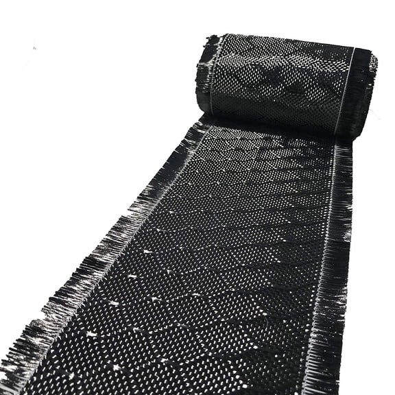 KARBXON-4 in x 1 ft - BEEHIVE Weave - Advanced Carbon Fiber Fabric - BLACK - 3K - 240g/meter