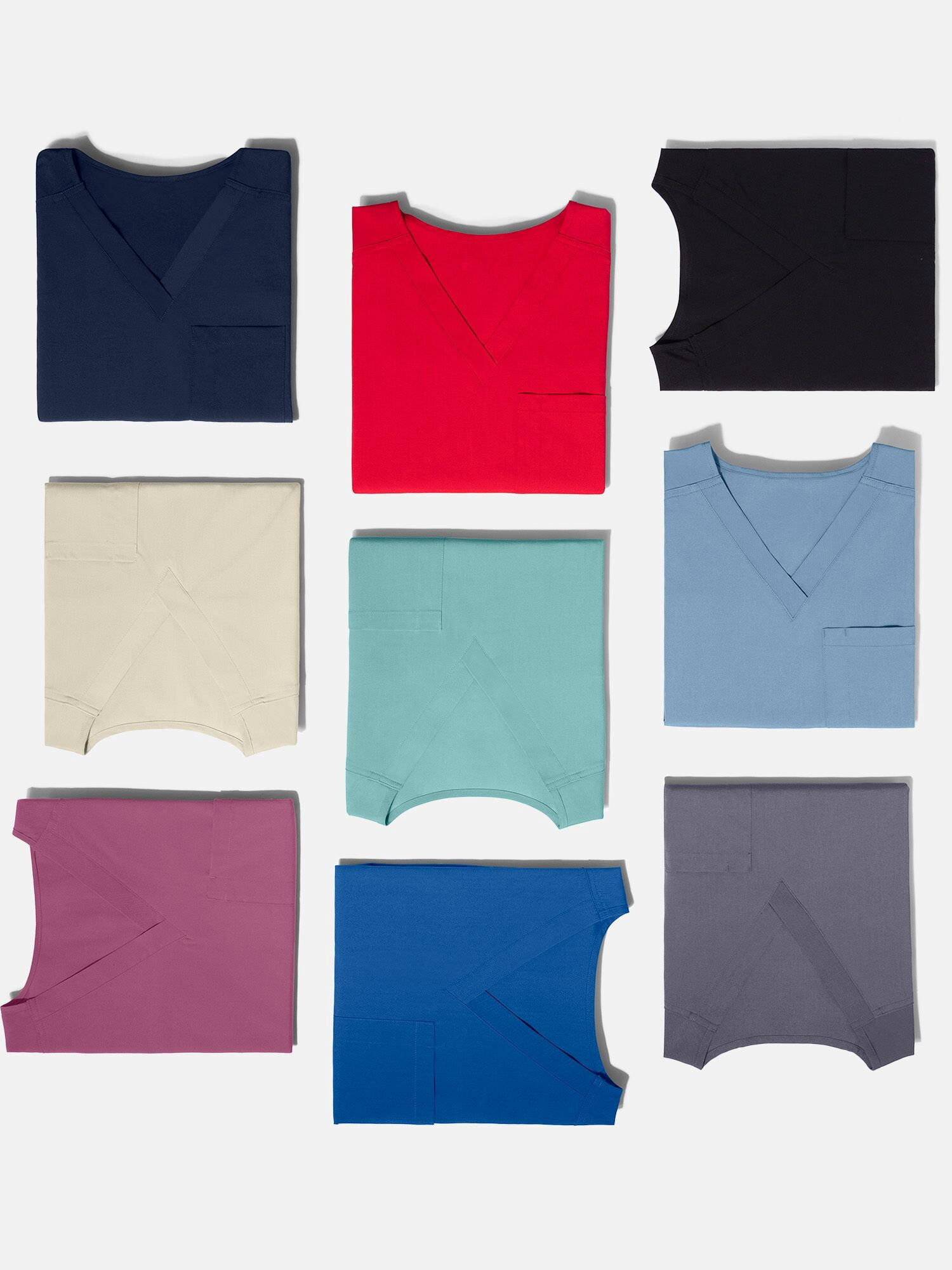Reebok Women's Tech Comfort 3 Pocket V Neck Scrub Top, 1 Pack, Sizes S - 3XL