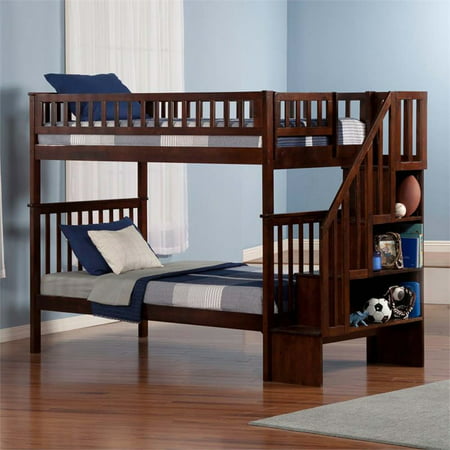 Leo Lacey Twin Over Staircase, Atlantic Furniture Bunk Bed Instructions