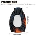thumbnail image 7 of Uorisanigo ATV Seat Cover Fire Horse Four Wheeler Accessories Motor Seat Cover Compatible with 2014-2020 Polaris Sportsman 400 500 850 1000 Waterproof Breathable, 7 of 7