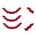 thumbnail image 6 of Tachiuwa 3x Paper Fans Garland Ceiling Hanging Decoration Ornament Background for Party Supplies Celebration Carnival Birthday Wedding Red, 6 of 9