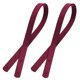thumbnail image 1 of 2PCS 60CM Long PU Leather Hand Bag Strap Rivet Style Tote Bag Belt Straight Strip Bag Tote Strap Female Bag Wrist Strap Classic Bag Replacing Handle B, 1 of 2