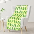 thumbnail image 2 of LHSHID Pickle Blanket Gifts Funny Throw Blanket for Adults Kids Lightweight Plush Soft Cozy Warm Flannel Blankets for Bed Couch, 2 of 8