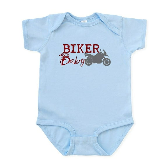 CafePress - Biker Baby Infant Bodysuit - Baby Light Bodysuit, Size Newborn - 24 Months
