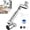 Argent, variante sur Accessoire de Robinet Rotatif pour Cuisine et Salle de Bain – Bras Robotique Amélioré 1440° Extension de Robinet Flexible pour Lavabo