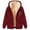 Wine, variant on Womens Hoodie Sweatshirt Zip up Hoodie for Women Ladies Shirt Large Half Zipper Sweatshirt Women Womens Warm Shirts Jacket Hooded Sweater Hooded Sweater Zipper Warm Basic Jacket Sweat Red XL