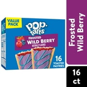 Pop-Tarts Frosted Wild Berry Instant Breakfast Toaster Pastries, Shelf-Stable, Ready-to-Eat, 27 oz, 16 Count Box