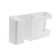 thumbnail image 5 of Caja organizadora montada en la pared Macarena doble capa soporte para teléfono móvil blanco, 5 of 7
