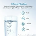 thumbnail image 2 of 2pcs Aquacrest Replacement Water Filter For Philips Aquaclean Ca6903, Compatible With Saeco And Philips Automatic Coffee Machines, 2 of 5