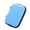 Blue, variant on Mini Rectangle Earbuds Case 2 Pack - Portable Hard‑shell Electronic Zipper Case - Carrying Storage Pouch for Earphone, Ear Bud, Adapter, Cable, Charger, Digital Accessories Black