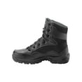 interceptor men's guard zippered ankle high work boots