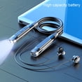 thumbnail image 6 of Xinyolin Wireless Earphone Magnetic Power Flashlight IPX5 Waterproof Bluetooth-compatible 5.2 Sport Neckband Headset for Running, 6 of 8