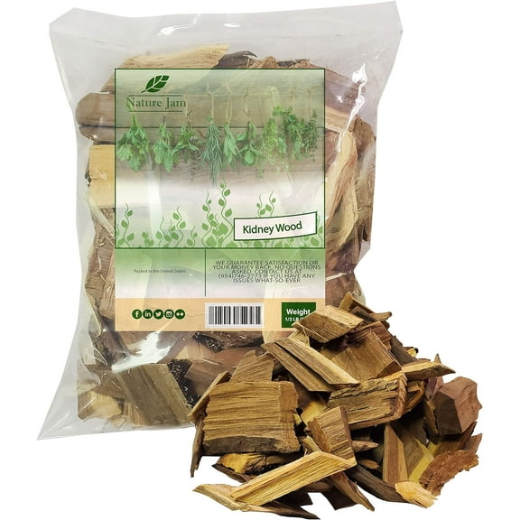 Naturejam Kidney Wood 0.5 Pound-8 Ounce -Blue Stick Herbal Tea Teatox for Natural Kidney Cleanse