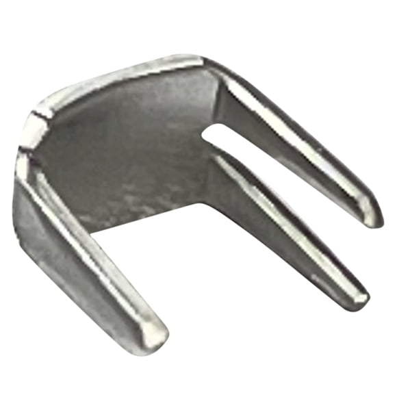 YKK #8C Nylon Top Stops Nickel Heavy - 3 Prong - 50 Pair