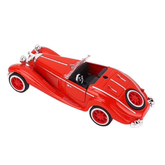 Modelo De Automóvil Convertible Vintage, Toy De aleación Coleccionable De Escala 1: 32 Para La Colección De Amantes Del Automóvil Para Niños