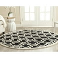 thumbnail image 2 of SAFAVIEH Cambridge Kirsten Geometric Wool Runner Rug, Black/Ivory, 2'6" x 6', 2 of 9