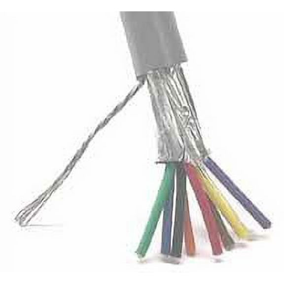 IEC CAB008 24 Gauge 8 Conductor Shielded Cable Priced by the Foot