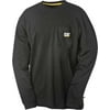 Men's Caterpillar Trademark Pocket Long Sleeve Tee Black 2XL (44 in.)