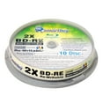 thumbnail image 2 of 40 Pack Smartbuy 2x 25GB Blue Blu-ray BD-RE Rewritable White Inkjet Hub Printable Blank Bluray Disc, 2 of 3