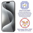 thumbnail image 4 of Apple iPhone 15 Pro 512Gb Titanio Blanco Reacondicionado eSIM Grado A, 4 of 6