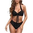 thumbnail image 1 of Traje de baño dividido grande y cómodo para mujer Conjunto de traje de baño delgado y elegante OAVQHLG3B Store lin121212, 1 of 4