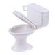 thumbnail image 1 of 1:12 casa de muñecas Vintage baño inodoro pastel Topper juguete para casa de muñecas accesorios de baño muebles accesorios de muñecas en miniatura, 1 of 9