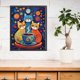 thumbnail image 4 of Kit Punto Cruz Gato Impreso Hilo Algodón Ecológico Bordado Arte 40x50cm 11CT, 4 of 9