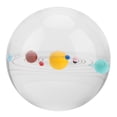 thumbnail image 1 of 8cm Clear Crystal Ball Transparent Galaxies Sphere Fortune Ball Home Office Decor(Solar System), 1 of 5