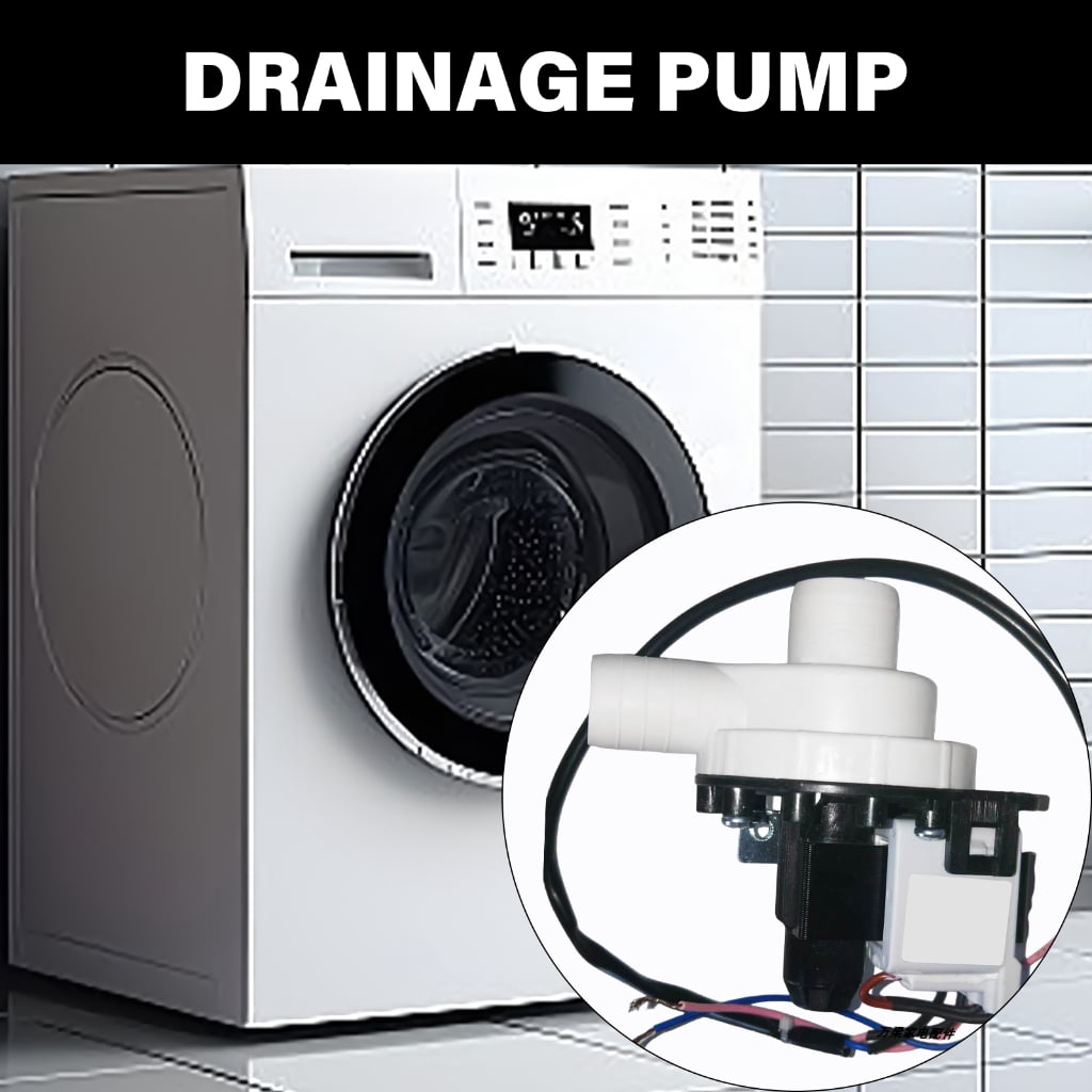 EAU63743803 NTWC021S03 Drain Pump Motor For LG Washers | Replacement For WM3600HWA WM3700HVA WM3500CW Models, 26V 1.7A